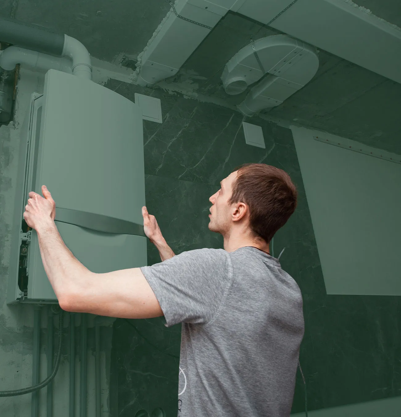 Nouvelle installation de chaudière à Mons